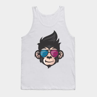 apes with eyeglasses Tank Top